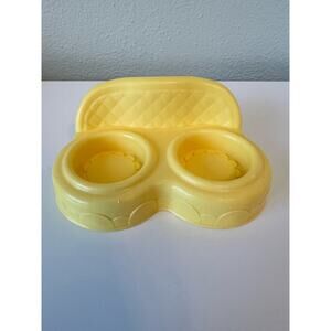 Fisher Price Little People Disney Dancing Palace Furniture Yellow Chair Sofa